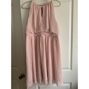 Blush party dress